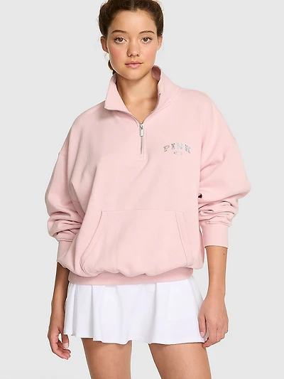 Ivy Fleece Quarter-Zip Sweatshirt