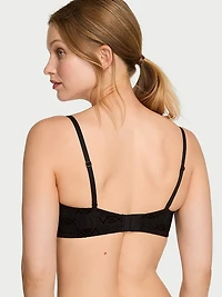 VSX Flocked Logo Balconette Sports Bra