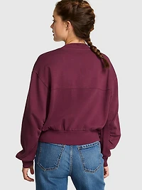 Ivy Fleece Cropped Cardigan