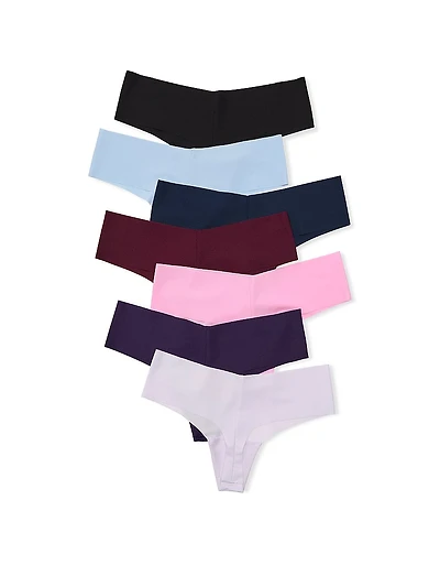 5-Pack No Show Thong Panties