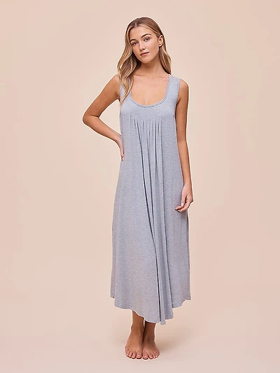 Kate Pleat Front Maxi Length Nightie