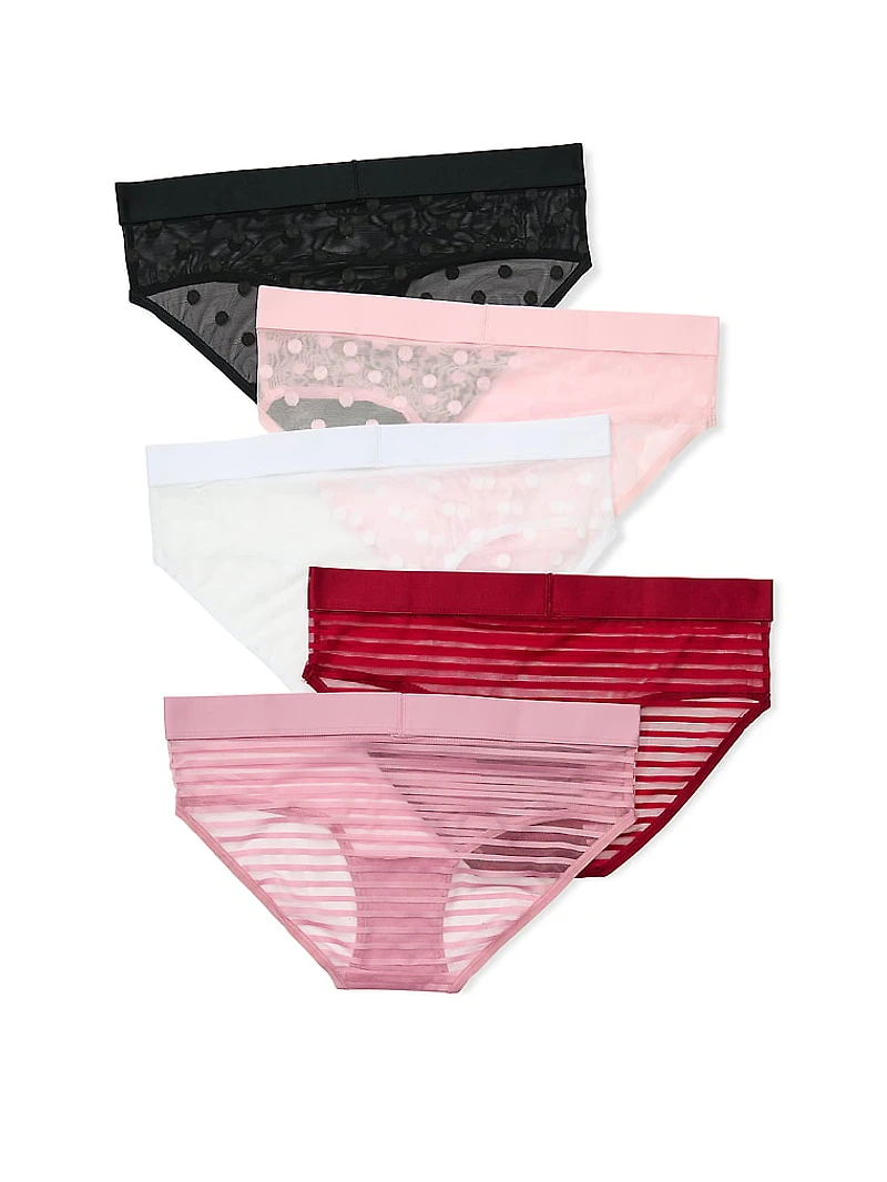 7-Pack Logo Cotton Hiphugger Panties