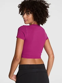 All-Day Cotton™ V-Neck Cropped Tee