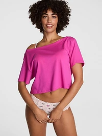 Slouchy Cropped Sleepshirt