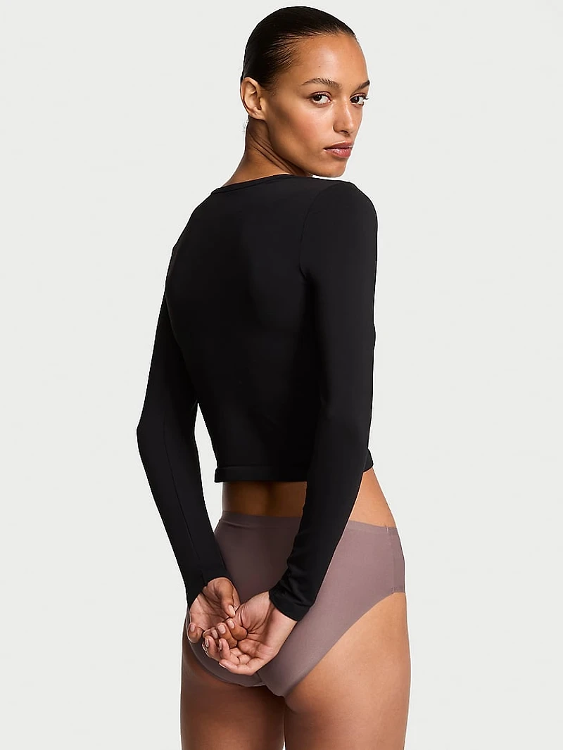 Smooth Seamless Crop Cardigan