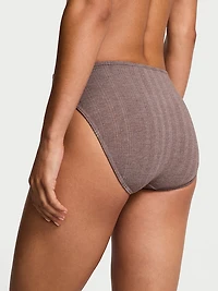 Stretch Cotton High-Leg Brief Panty