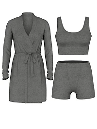 Ultra-Fine Modal 3-Piece Matching Set