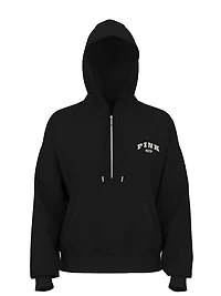 Ivy Fleece Campus Half-Zip Hoodie