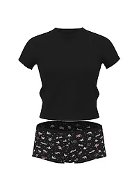 Cotton Baby Tee & Panty Set