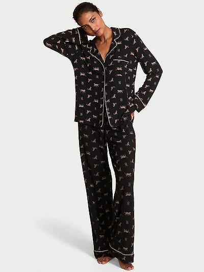 Modal Soft Long Pajama Set