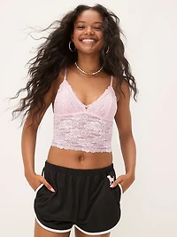 Wink Lace Unlined Longline Bralette