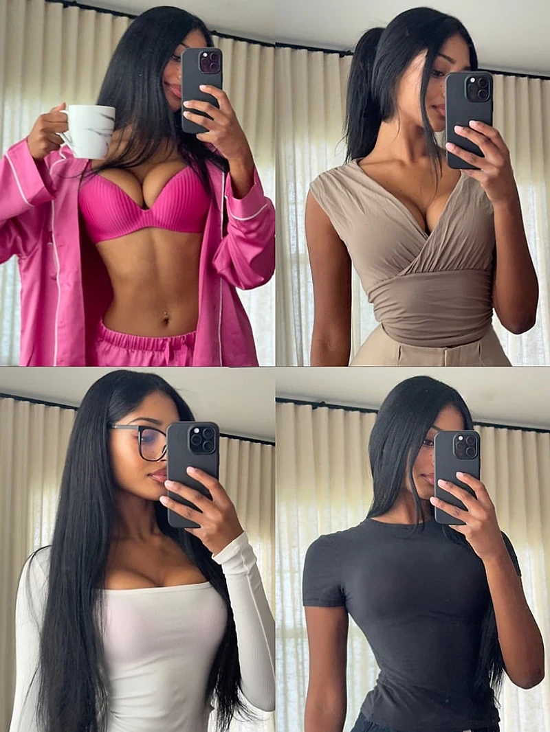 FlexFactor Lightly Lined Plunge Demi Bra