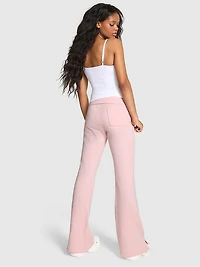 Ivy Fleece Foldover Flare Sweatpants
