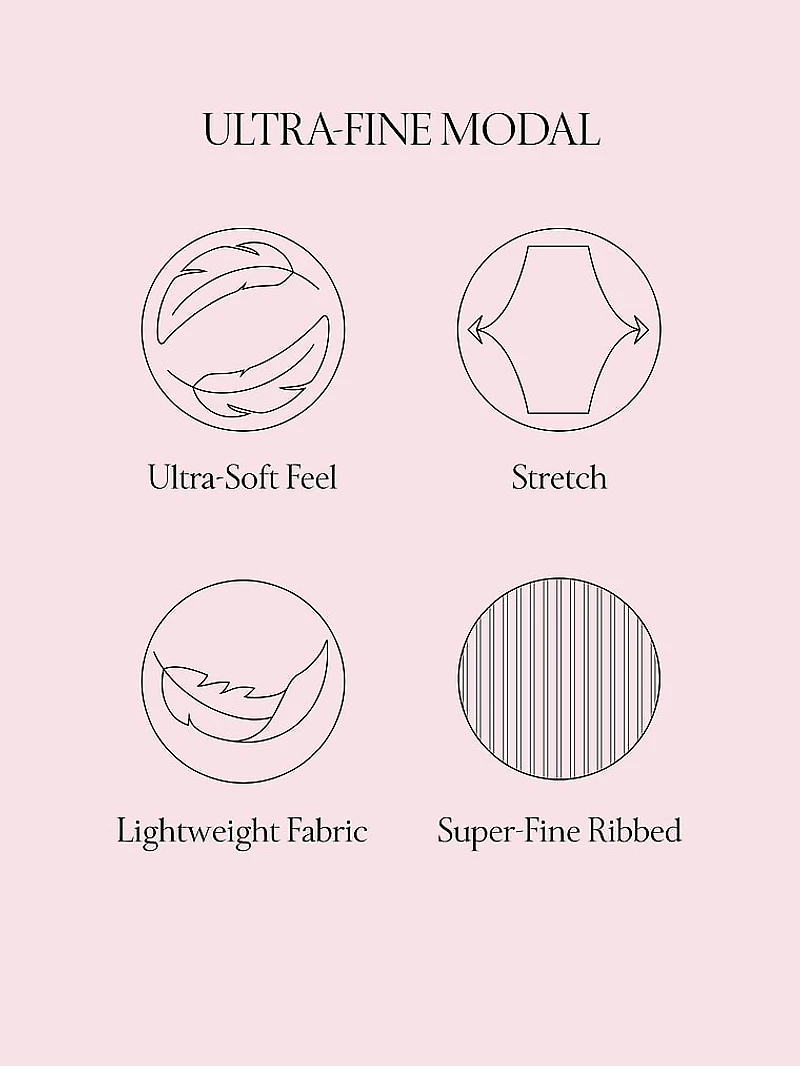Ultra-Fine Modal 3-Piece Matching Set