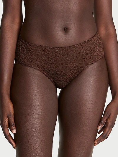 Lace Strappy-Back Cheeky Panty