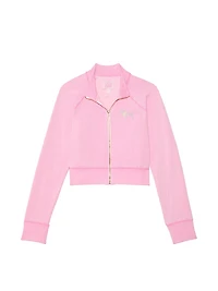 PINK x LoveShackFancy Reissued Full-Zip Sweatshirt