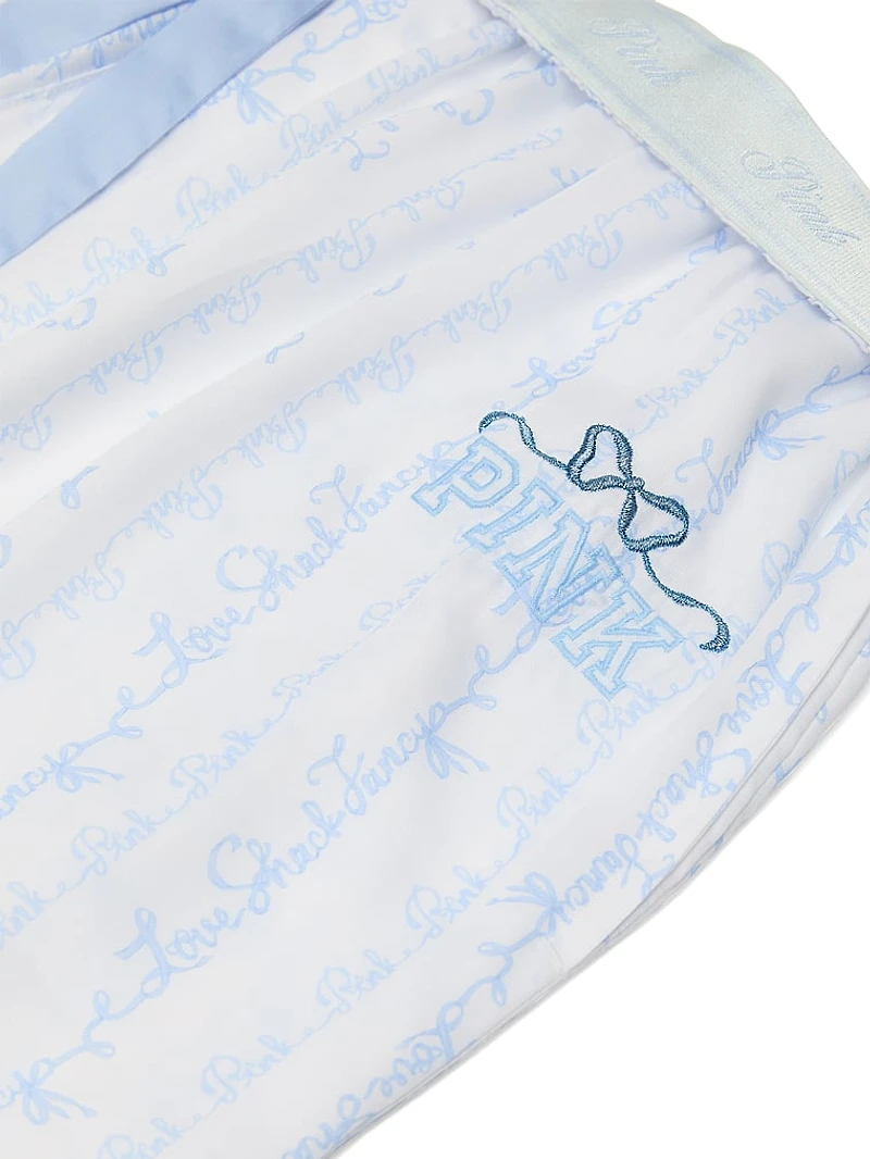 PINK x LoveShackFancy Silky Sleep Pants