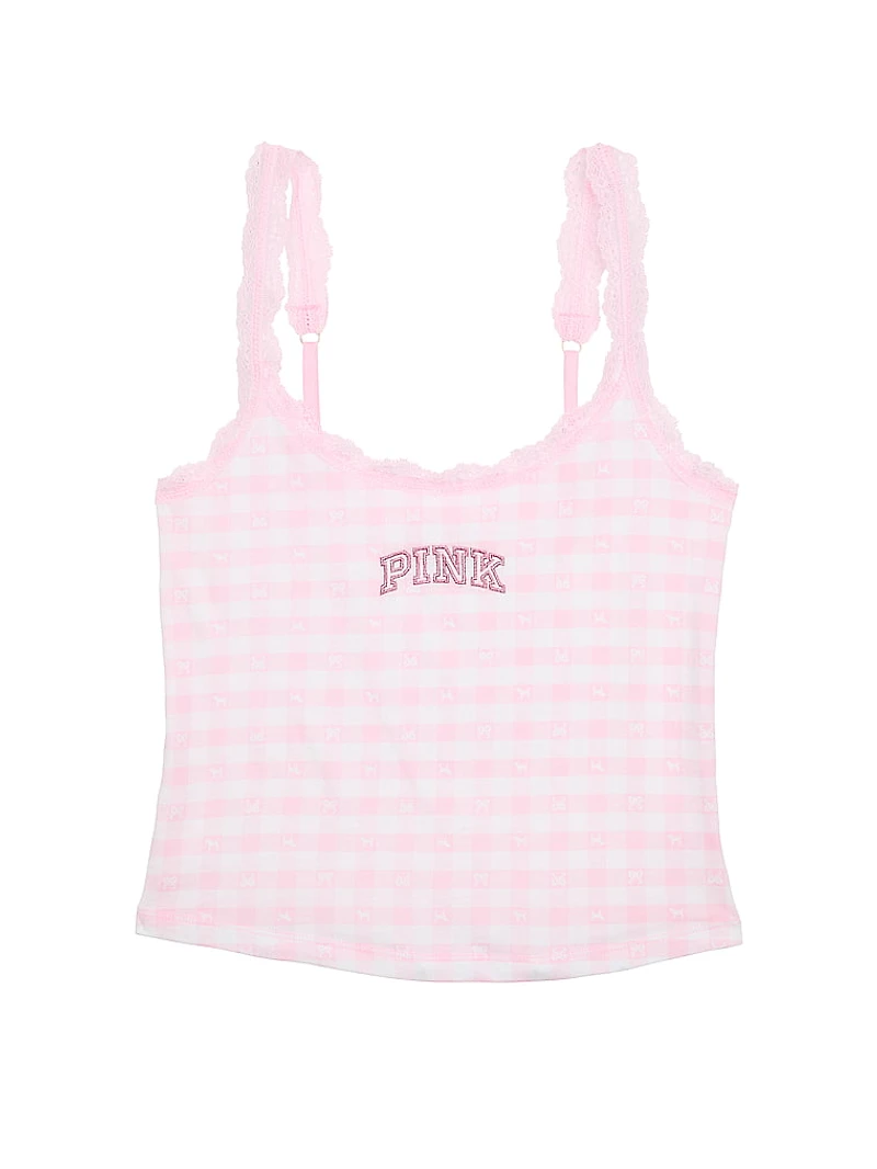 PINK x LoveShackFancy Cotton Cami