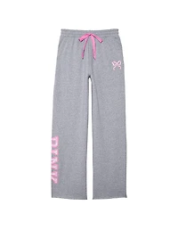 PINK x LoveShackFancy Wide-Leg Sweatpants