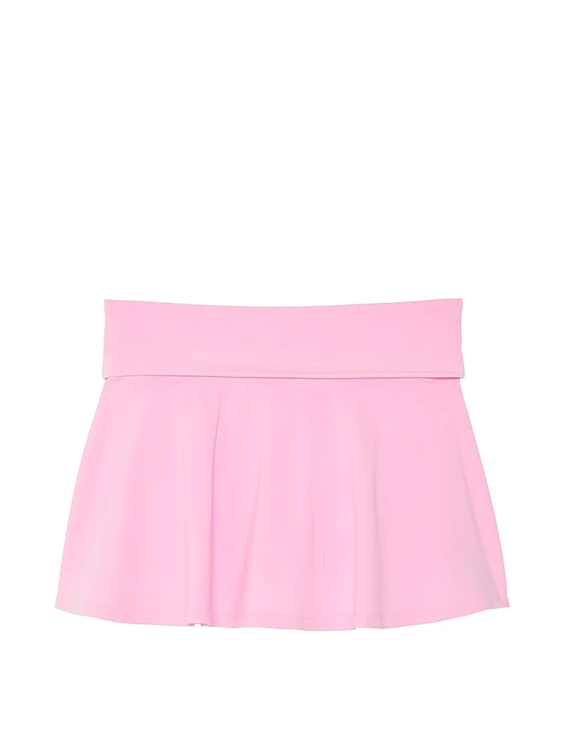 PINK x LoveShackFancy Cotton Foldover Flirty Skirt
