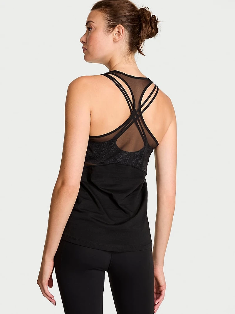 VSX Cotton Jersey Racerback Tank Top