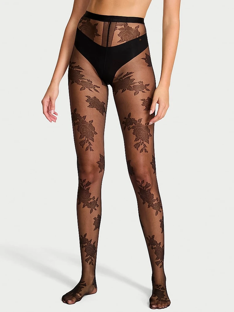 Very Sexy Rose Tights