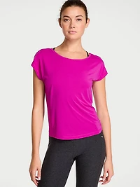 VSX Drapey Knit Open-Back Tee
