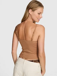Cotton Henley Cami