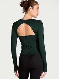 VSX Essential Long-Sleeve Cut-Out Top
