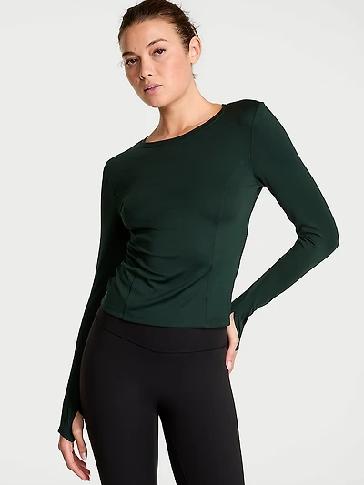 VSX Essential Long-Sleeve Cut-Out Top