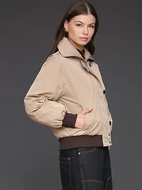 High Neck Padded Jacket