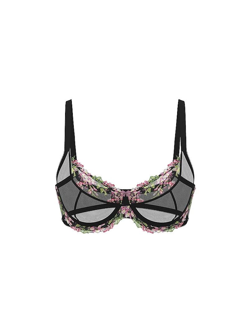 Fabulous by Victoria's Secret Bloom Embroidery Unlined Full-Cup Bra
