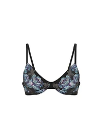 Shine Strap Smooth Push-Up Bra
