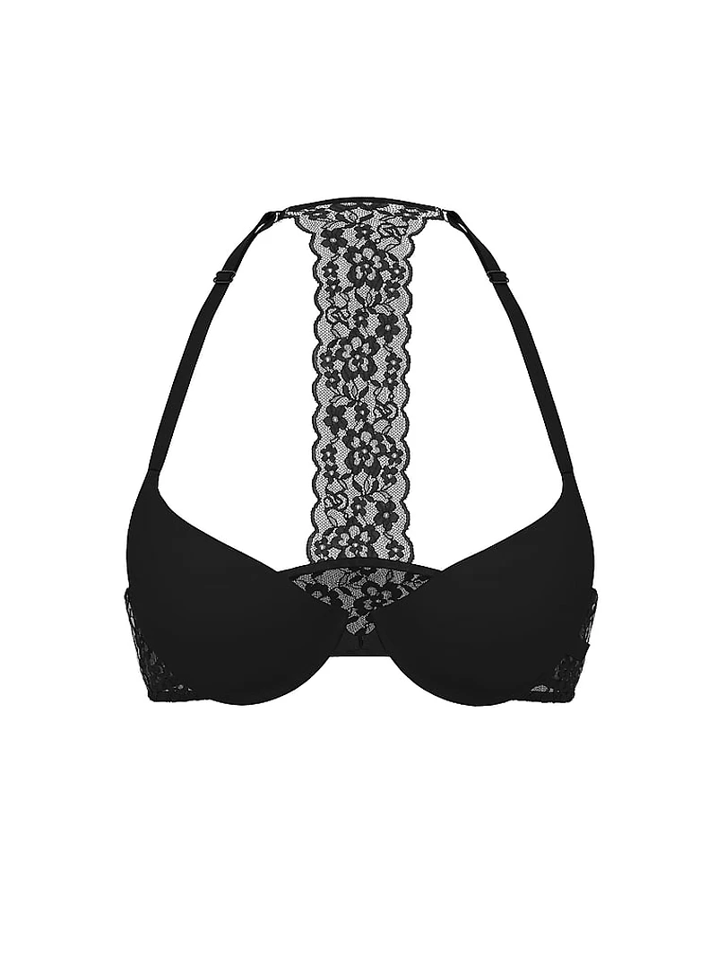 Sexy Tee Smooth Metallic Lightly Lined Demi