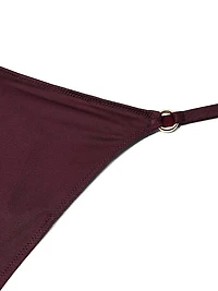 Ring Hardware V-String Panty