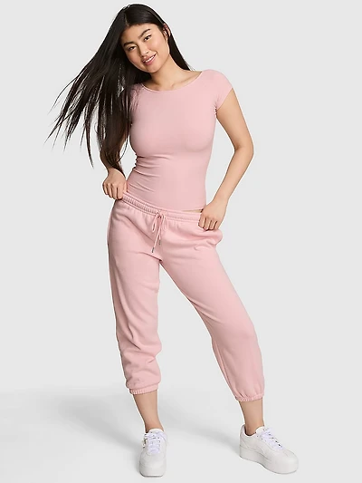Ivy Fleece Capri Jogger Sweatpants