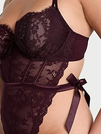 Wicked Unlined Lace Teddy