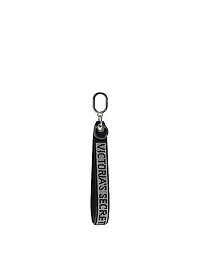 Refined Stud Narrow Wristlet Strap Keychain