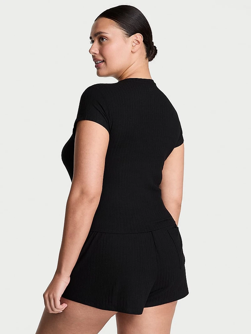 Modal Wide-Rib Tee