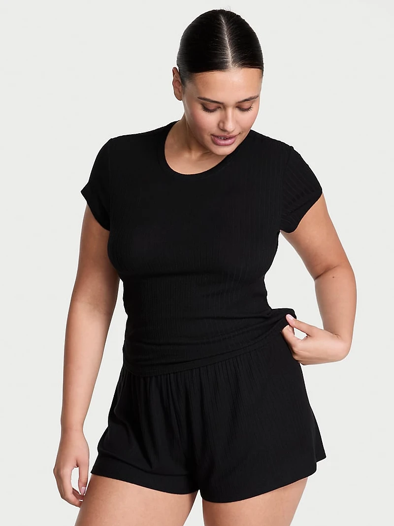 Modal Wide-Rib Tee