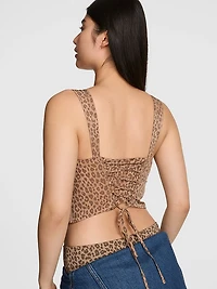 Lace-Up Corset Top