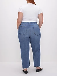 Good Waist Cropped Palazzo Jeans