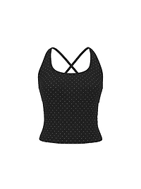 All-Day Cotton Square-Neck Bra Tank