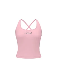 All-Day Cotton Square-Neck Tank Top
