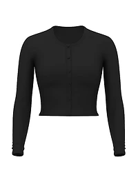 Smooth Seamless Crop Cardigan