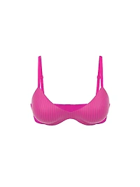 FlexFactor Lightly Lined Plunge Demi Bra