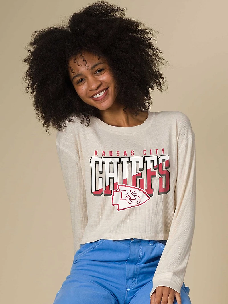 Kansas City Chiefs Slant Crop Thermal