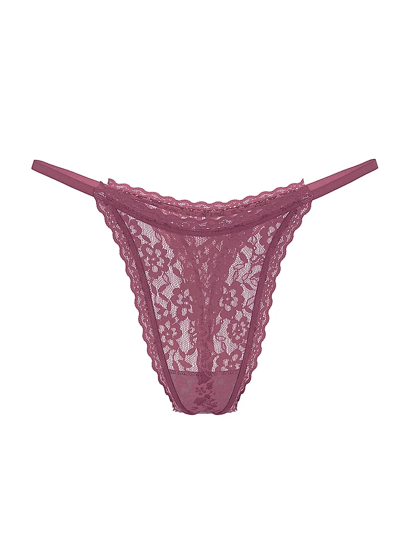 Lace String Thong Panty