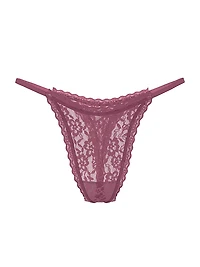 Lace String Thong Panty