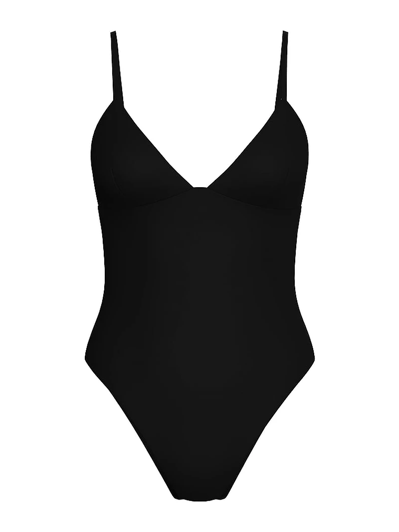 Essential Triangle Cheeky One-Piece Swimsuit